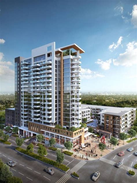 Another 20 Story High Rise Mixed Use Project Planned For Uptown Condominium Architecture