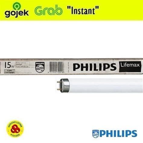 Jual PHILIPS TL-D 15W/54-765 15 W TL 15W 15WATT Lampu Neon 15 WATT ...