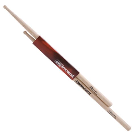 Wincent Hickory B Round Tip Drumsticks At Gear Music