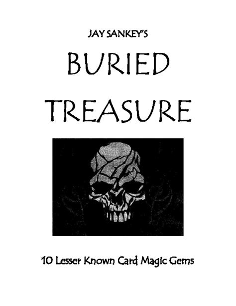 Buried Treasure Pdfcoffeecom