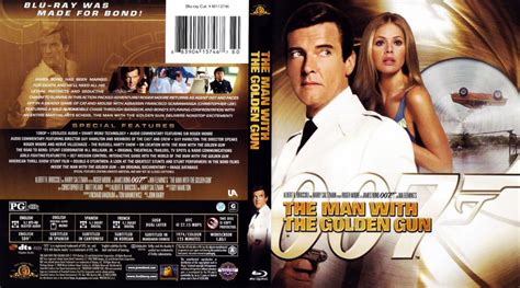 The Man With The Golden Gun Movie Blu Ray Scanned Covers The Man