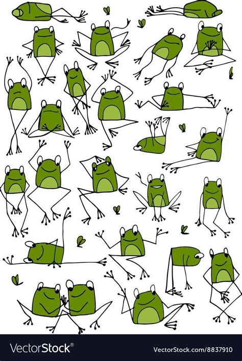 Pin By Eva A Mtnez On LAMINAS INFANTILES Frog Drawing Doodle