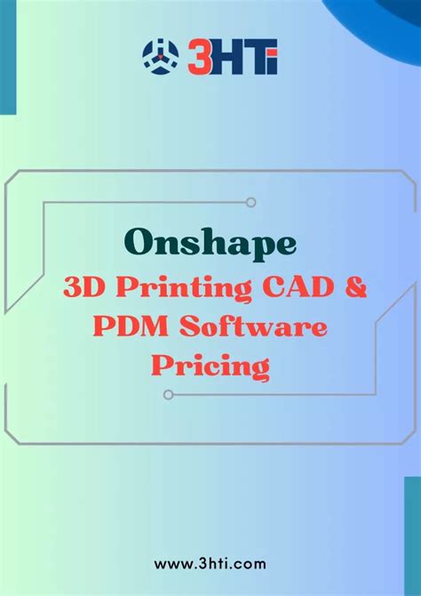 PPT - Onshape 3D Printing CAD & PDM Software Pricing PowerPoint ...