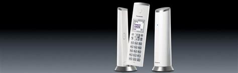 Panasonic Cordless DECT Phone KX-TGK212, White - ECO Function Blocks ...