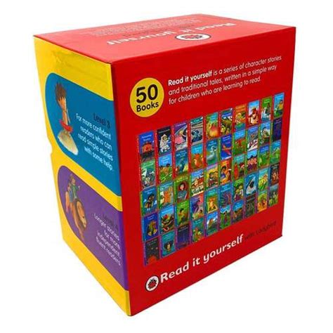 Read It Yourself With Ladybird Collection 50 Books Box Set Pack Level 1