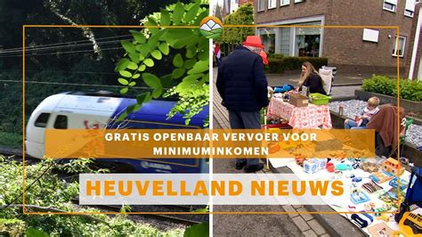 Heuvelland Nieuws Gratis Openbaar Vervoer Voor Minimuminkomen Youtube