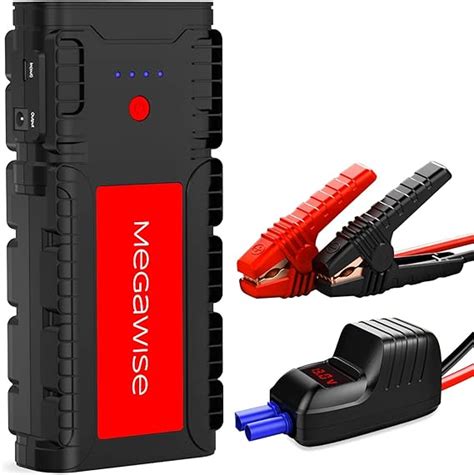 Amazon Megawise A Peak Mah Car Battery Jump Starter Up