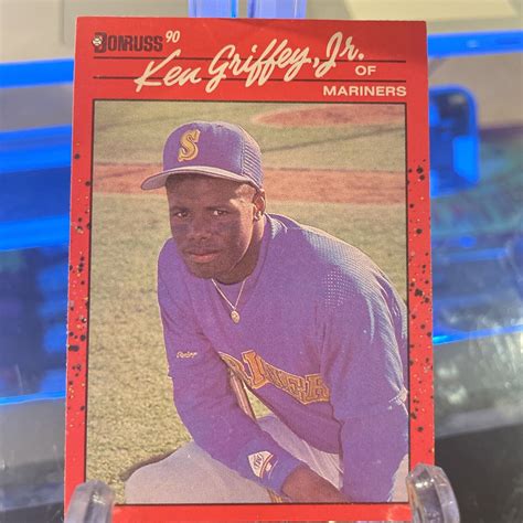 Donruss Ken Griffey Jr Multiple Errors And Misprint Card