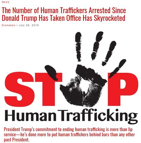Trump S War On Sex Trafficking ThreeSevenss Newsletter