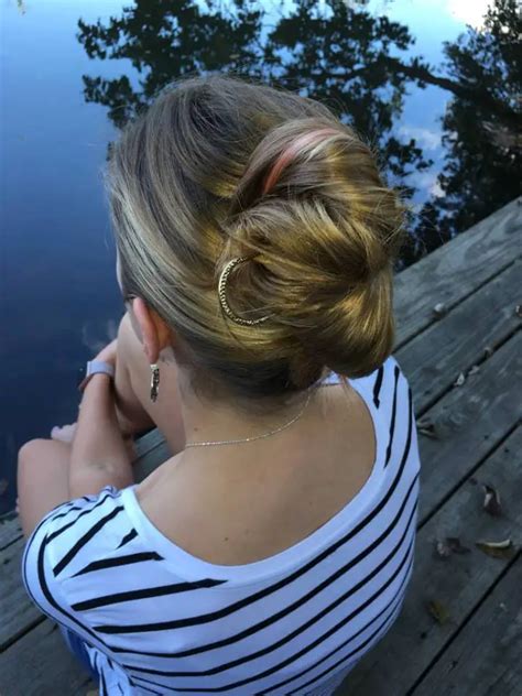 How To Use A Large U Shaped Hairpin For Elegant Yet Easy Updos