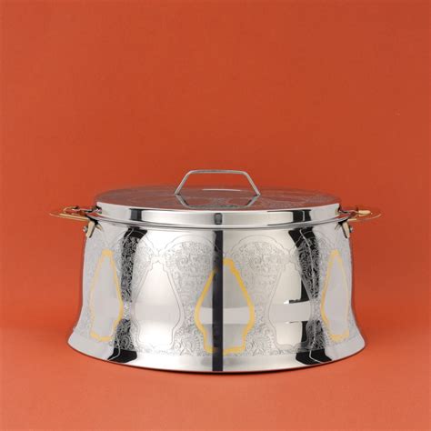 Royalford ML Emperor Stainless Steel Hotpot RF Food Grade Hot And Cold Hotpot With