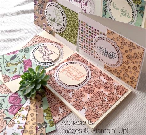 Share What You Love DSP Cards From Alphacrafts Stampin Up