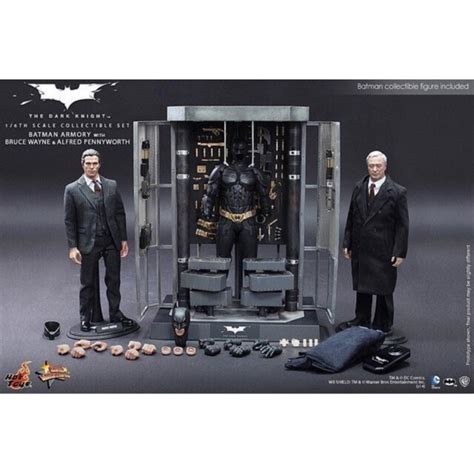 可交換 HOT TOYS MMS236 黑暗騎士 黎明昇起 武裝整備庫 蝙蝠俠 ps 無阿福跟布魯斯 可交換 DX19 蝦皮購物