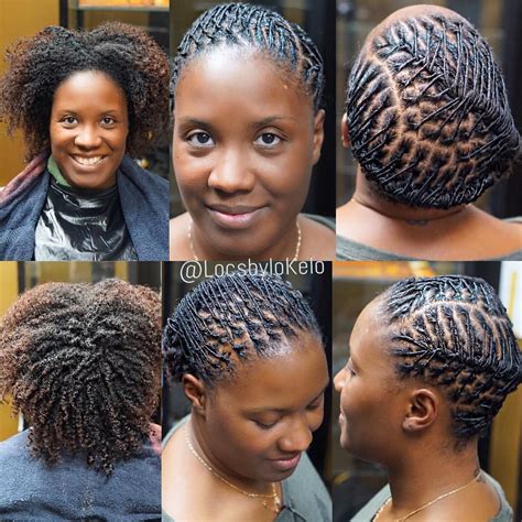 Hairstyle With A Starter Stage