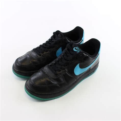 Nike Air Force 1 Light Blue Black | SaruGeneral