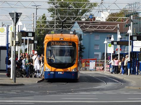 Rnv Variobahn Am In Heidelberg Bahnbilder De