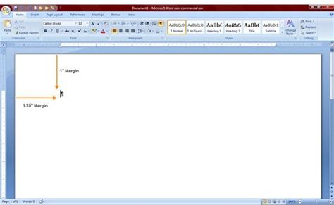 How To Have 1 Inch Margins In Microsoft Word Ecogop