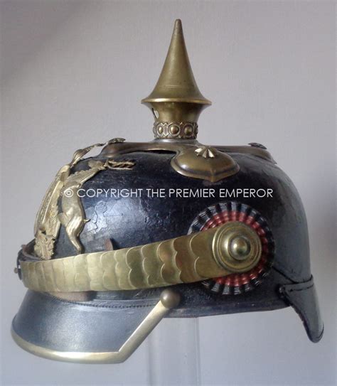 German Imperial German Wurtenburg Dragoon Officer Nco Pickelhaube