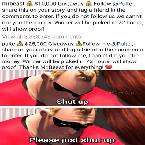 Giveaway Shut The Fuck Up Please Shut The Fuck Up Know Your Meme