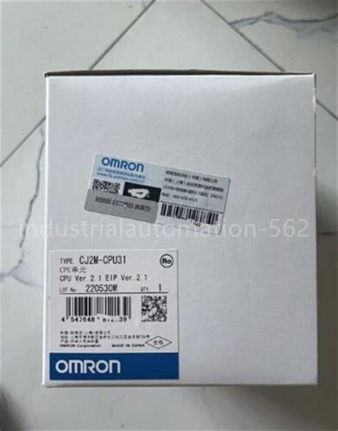 Omron Cj M Cpu Plc Module Cj Mcpu New Genuine Expedited Ship Pcs