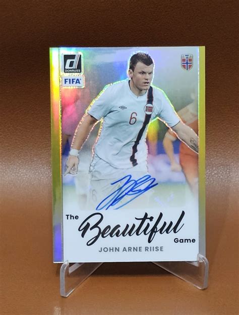 Panini Soccer John Arne Risse 10 Auto Hobbies Toys Toys Games On