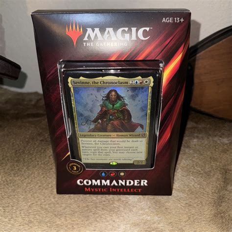 Magic The Gathering Commander Mystic Intellect Deck Card Game