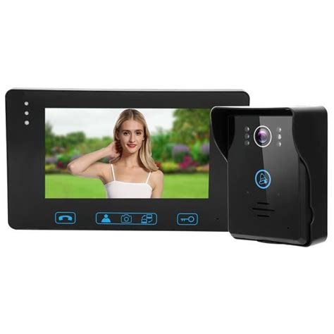 Vbestlife Visiophone Sonnette Vid O Filaire Wifi Cran Hd Po App