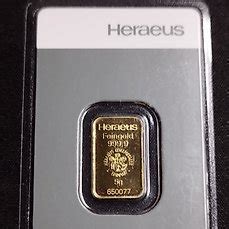 Grams Gold Heraeus Sealed With Certificate Catawiki