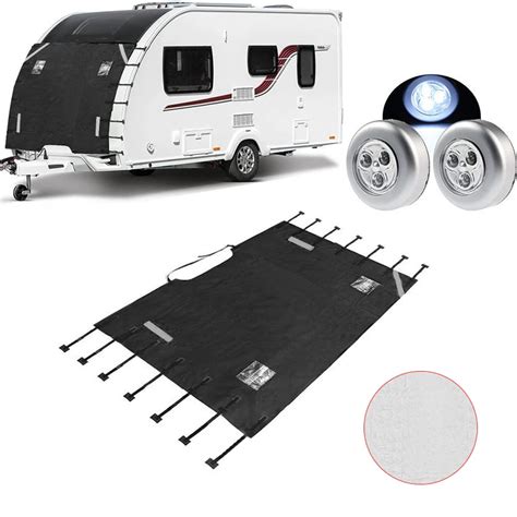 New 220cm X175cm Caravan Front Towing Cover Protector Covers Dustproof