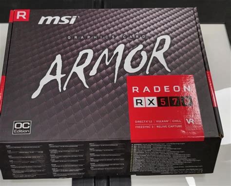 1x NEW MSI ARMOR RADEON RX 570 | Live and Online Auctions on HiBid.com