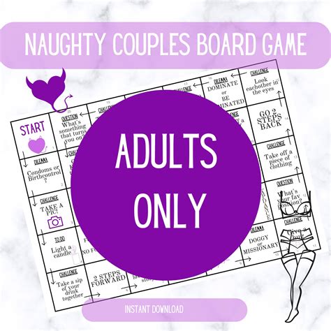 140 Printable Naughty Game For Couples Foreplay Game Sex Gamenaughty Couples Gameadult Game