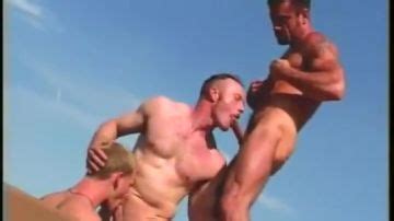 Poolside Threesome With Hot Bears PORNDROIDS