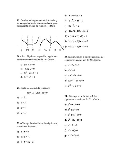 Ejercicios De Matem Ticas Er Parcial Uvm Pdf