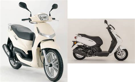 Motorrad Vergleich Peugeot Tweet Vs Peugeot Kisbee