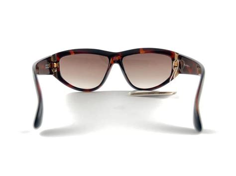 New Vintage Courreges 9207 Tortoise Brown Gradient Lenses 1980s Handmade France For Sale At 1stdibs