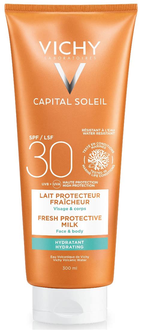 Vichy Capital Soleil Fresh Protective Milk Spf 30 300 Ml