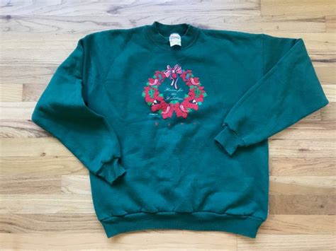 Vintage Christmas Sweatshirt Gem