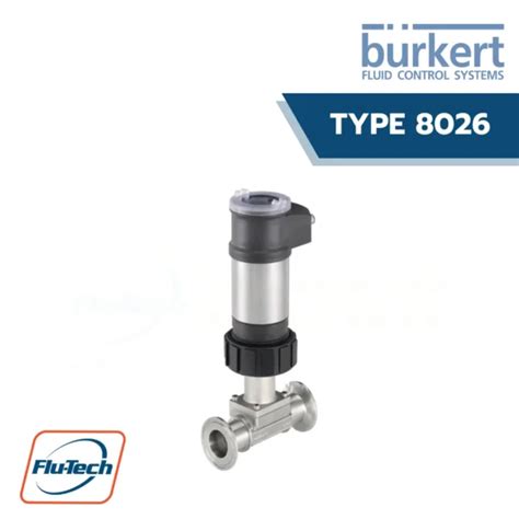 Burkert Type 8026 ELEMENT Design Insertion Flowmeter With Paddle