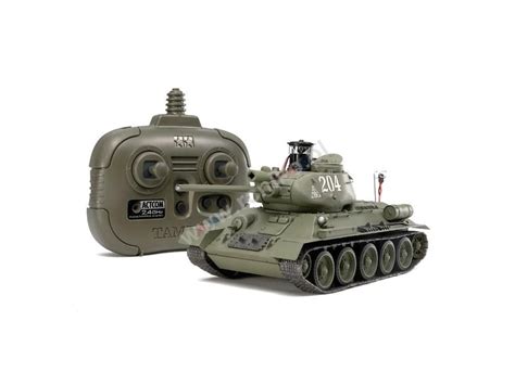 Zdalnie sterowany czołg T 34 85 2 4GHz Tamiya 48210