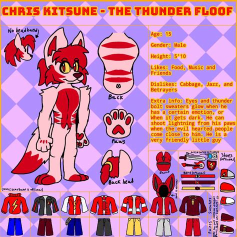 My Fursonas Reference Sheet By Dasonicboi2000 On Deviantart