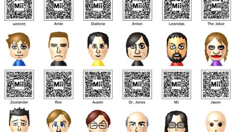 Tomodachi Life Youtuber Qr Codes Cleverice