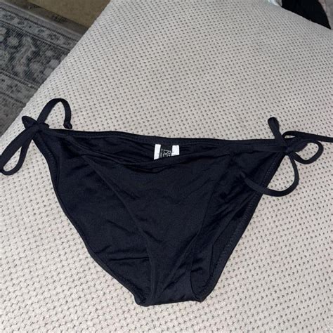 Becca Swimsuit Brand Black Bikini Bottoms Depop