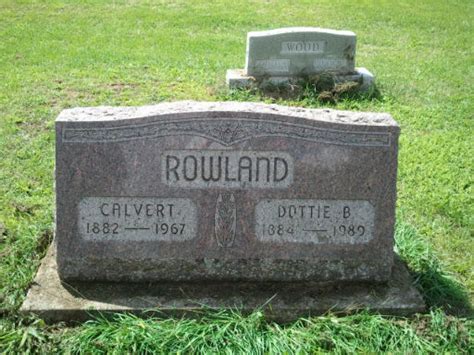 Samuel Calvert Rowland M Morial Find A Grave