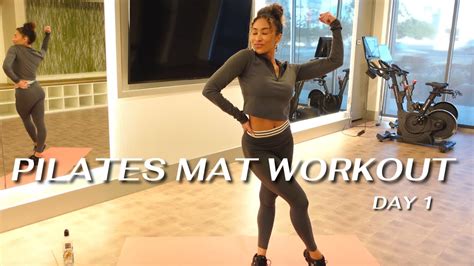 Pilates Mat Workout For Toned Abs Legs And Improved Flexibility Day 1