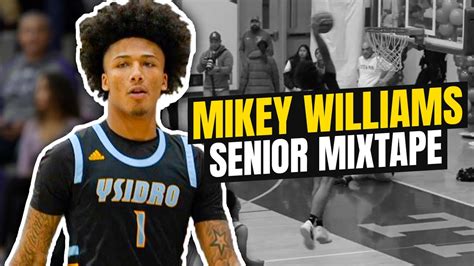 Mikey Williams Official Senior Year Mixtape Future Nba Draft Pick Went