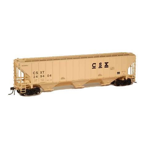 Tangent HO PS 2CD 4740 Covered Hopper CSX Spring Creek Model Trains