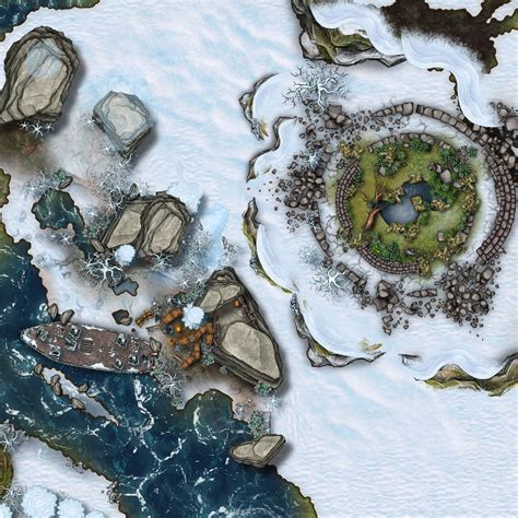 Shipwreck And The Hot Spring Inkarnate Create Fantasy Maps Online