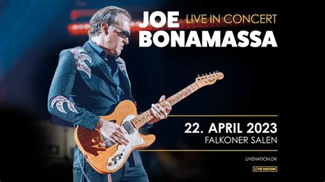 Joe Bonamassa Falkoner Salen 22 April 2023 Udsolgt Venteliste