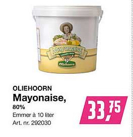 Oliehoorn Mayonaise Aanbieding Bij Bidfood Folders Nl