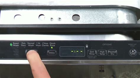 How To Operate Your Dishwasher Display And Settings Kitchenaid